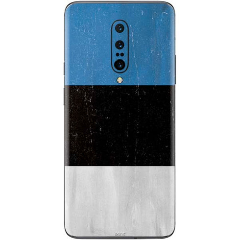 Estonia Flag Distressed OnePlus 7 Pro Skin